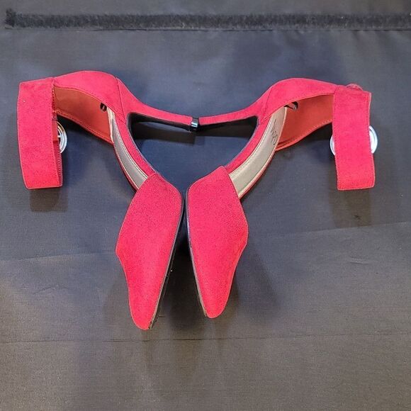 BRAND NEW IMPO ANKLE STRAP CLOSED TOE ROUND-TOE PUMP - Picture 12 of 16